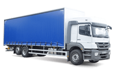 Car Hire Rochdale - 26 Tonne Curtain Side Truck - Truck hire Rochdale