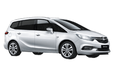 Car Hire Rochdale - Vauxhall Zafira 7-Seater - Minibus hire Rochdale